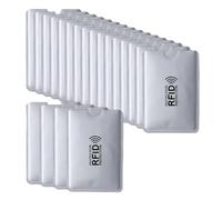 Noenaeni 20PCS RFID Card Holder Sleeves RFID Blocking Card Holder Anti Theft Blocker Credit Card Protector Holders Certified Contactless Protection for Men and Women