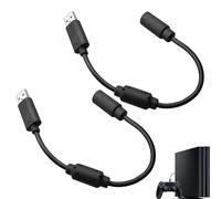 Noenaeni 2PCS USB Breakaway Cable for Xbox, Replacement Dongle Breakable Cord Lead Compatible with Logitech G920 Steering Wheel, Replacement Adapter Compatible with Xbox One and Xbox 360