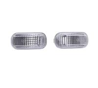 NOENNULL 1 Pair Front Side Marker Light Lamp Covers, Clearance Side Marker Light Cover Replacement for Fit Jazz 2002-2016, Integra DC5 Models 2002-2006, City 2003-2008, and Stream (White)