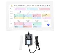 NOENNULL 15.6 Inch Smart Digital Calendar, Wall Planner Digital Calendar Chore Chart WiFi Smart Touch Screen Calendar Interactive Display Wall Desk Mount APP Control 32GB 2 Way Sync with (GB Plug)