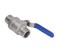 NOENNULL 1in Stainless Steel Ball Valve, Heavy Duty Handle for Quick Control, Suitable for Water, Oil, Gas, and Steam Media, with Good Sealing Performance, for Long Service Life