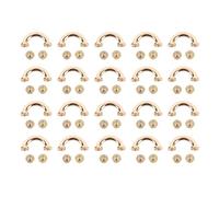 NOENNULL 20 Pcs Bread Bridge Bulk, Metal D RUING Connector Buckles for Bag, Metal Ring Connector A Beautiful Ring Shach Trash Cortifer Cortifer 5.5 Mm Manufacture of 5.5 Mm Manufacturing