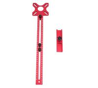 NOENNULL 3 in 1 Router Milling Groove Bracket Multifunctional Aluminum Alloy Router Circle Cutting Jig for Woodworking Tool