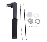 NOENNULL 3B2S63011 1 Outboard Motor Throttle Handle Assembly Aluminum Steering Control for 2 Stroke Marine Engines OEM Replacement