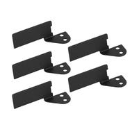 NOENNULL 3D Printer Filament Metal Baffle Scraper, 5Pcs Metal Scraping Pieces with Widened Baffle, Great for Bambu Lab A1 Series