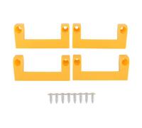 NOENNULL 4 Pcs Belt Tape Measure Holder Tape Measure Clamp/Holder Plastic Belt Clamp/Tool Accessories Ladder Workbench Power Tool Storage for Garage