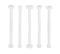 NOENNULL 5 PCS Dotting Tools Set, Dual Ended Flower Shaping Tools with Wooden Handle for Nail Art, Clay Modeling, Ceramic Painting, Rock Decor