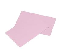 NOENNULL 50PCS Business Card Engraving and Wear-Resistant Aluminum Visit Card for Business (Rose Gold)