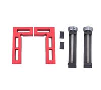 NOENNULL Aluminum Alloy Woodworking Corner Clamp Set, 90 Degree Right Angle L Shaped G Shaped Tools, for Ensuring Positioning, with 10+ Years Service Life