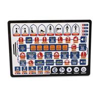 NOENNULL Arabic Salah Pad, 7 Languages, Arabic Salah Learning Pad, Auto Play, Learning Machine for Kids Ages 3-8 (552B)