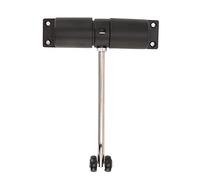 NOENNULL Automatic Door Closer, Black, Safe Automatic Spring Door Closer, Adjustable Spring, Stop for Interior Doors, Quiet Closing