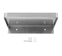 NOENNULL Bathroom Phone Self Wall Mounted Thick Phone Storage Shelf Toilet Accessory 185x90mm (Brushed)