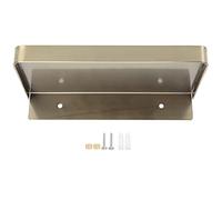 NOENNULL Bathroom Phone Self Wall Mounted Thick Phone Storage Shelf Toilet Accessory 185x90mm (Golden)