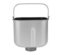 NOENNULL Bread Machine Liner Mixing Bucket Anti Stick Coating for Morphy Richards 48285 48286 Effortless Cleanup for Home Bakers Stainless Steel (Short)