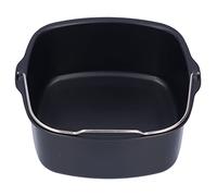 NOENNULL Cake Baking Barrel, Cake Baking Pan, Air Fryer Cake Pan Fryer Accessories for HD9925 HD9860 HD9905 01, Dishwasher Safe, Fit for Larger Fryers, Various Foods (17.5cm)