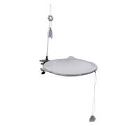 NOENNULL Cat Desk Hammock Bed Breathable Mesh Cat Hammock Fabric Stable Adjustable Desk Mounted Kitten Perch Comfort, Distinctive Hammock Design for Home Office Table, Ensuring Cozy