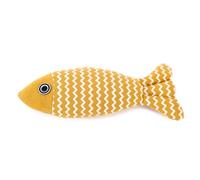 NOENNULL Cat Toys Fish Anti Bite Catnip Toy for Cats Soft Linen Interactive Kitten Toy for Indoor Cats for All Breeds