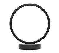 NOENNULL Circle LED Table Lamp, Bedside Decorative Lamp Innovative LED Night Light Energy Saving Eye Care Sleep Light for Bedroom Living Room Deco Night Table Light (Three Colors)