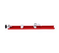 NOENNULL Circular Saw Rail Adjustable Cutting Machine Base, Aluminum Alloy Portable Stable Locking Lightweight, Integrated Design Prevents Shifting