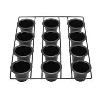 NOENNULL Cupcake Tin 12 Cup Muffin Pan Nonstick Round Muffin Baking Pan Carbon Steel Nonstick for Home Kitchen, Cupcake Baking Suitable for Various Foods