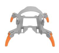 NOENNULL Drone Landing Gear Folding Spider Shape 30mm Silicone Straps Anti-Shedding Locks Drone Height Extension Leg for Mini 4 Pro (Orange)
