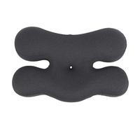 NOENNULL Face Pillow for Wrinkles, Anti Wrinkle Pillow Memory Foam Beauty Neck Pillow with Adjustable Shaping Rod, Reduces Sleep Wrinkles, Made for Side Sleepers (Dark Gray)