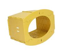 NOENNULL Foldable Travel Potty for Toddlers, Portable Baby Toilet for Camping Car Travel & Long Distance Driving, Emergency PP Potty Training Seat with Bags (Yellow)