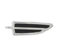 NOENNULL For Escape 2013-2016 Front Mudguard Vent, Chrome Stylish Mud Flap Insert Trim Cover, Easy Installation No Drill Exterior Accessories (Right)