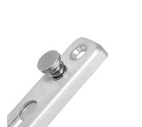 NOENNULL High-quality stainless steel chain lock for theft protection for interior doors at home or in the hotel (304 stainless steel)