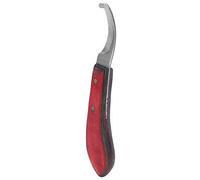 NOENNULL Hoof Knife Efficient Curved Trimmer Tool for Farrier, Chisel Tool Steel + Composite Wood, 8.8 Inch