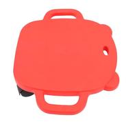 NOENNULL Kids Scooter Board,Physical Education Indoor Sports Scooter with Rotating Wheels Safety Handles, Red Ride On Board