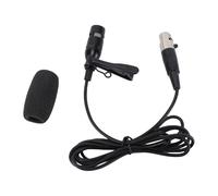 NOENNULL Lapel Lavalier Mic, Wired Condenser Lapel Mic, XLR Connector, Lightweight Clips Design, USB Microphone Lavalier Lapel on Mic for Video Recording