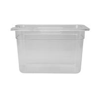 NOENNULL Low Temperature Cooking Case, Modern Style Heat Resistant Anti Impact Clear Slow Cooking Container 6.9L Capacity Safe for Kitchen