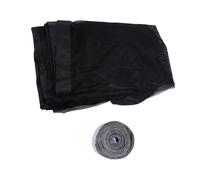 NOENNULL Magnetic Fly Screen Door for Window and Sliding Doors, Self Closing, Side Opening, Heavy Duty Magnetic Fly Screen Door Curtain Made of Fiber with Hook and Loop