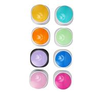 NOENNULL Pack of 8 Dog Buttons, Assorted Colors, 30s Recording, Battery Operated, Safe, ABS, Dog Talk Buttons for Training Cats and Pets