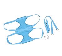 NOENNULL Pet Grooming Hammock, Breathable, Soft, M Size, Hammock Restraint Bag Dogs, Cats, Nail Clippers, Bathing, Teeth, Ears, Cleaning (Blue)