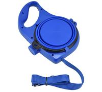 NOENNULL Pets Lightweight Portable Small Dog Leash Multifunction Hollow Inside for Travelers, Plastic/9.1 X 6.7 X 2.0in (Blue)