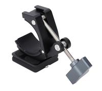 NOENNULL Photography Clamps, Heavy Duty Metal Clamp Holder, Medium Wave Extension, Aluminum Alloy Stage Light Tripod Clamps, Camera with Arrow Storage Case Plate Reflector