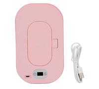 NOENNULL Safe Baby Wipe Warmer, USB Powered Portable Heater with Fast Even Heating Auto Off for Delicate Skin, Use in Nursery, Car, Diaper Bag Travel (Roseate Temperature Adjustment)