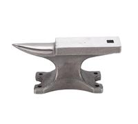 NOENNULL Single Horn Anvil Bench Block Heavy Duty Steel Mini Anvil for Jewelry Making, Metal Smiting, Forging, Hammering Crafting Hardened Surface Jewelers Tool with Round Square Horns