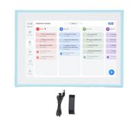 NOENNULL Smart Digital Calendar 10.1 Inch Touch Screen Desk Calendar WiFi Interactive Digital Wall Chore Chart Family Planner Electronic Photo Frame for Home and Office