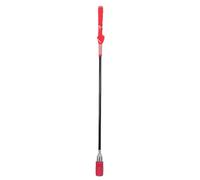 NOENNULL Speed Stick Golf Swing Trainer, 32.68in Non Slip Grip Speed Stick Golf Training Aid Right Handed Warm Up Click for Swing Tempo (Red)