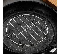 NOENNULL Steam Rack, 1 Tall Trivet for Instant Pot, Heavy Duty Stainless Steel Rack Fit Pressure Cooker (6 Inch)