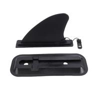 NOENNULL Surf Fin Detachable Inflatable Stand Up Paddle Board Fin Replacement 4.5 Inch Side Wing Skeg Tracking Base for Canoe Surfboard