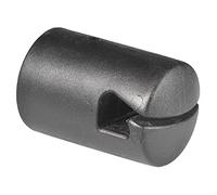 NOENNULL Trampoline Pole Safe, Durable Cover for Trampoline Accessories, High-Quality Plastic Cap for 3.2 cm Fence Diameter, Black Colour, 6 Caps + Screw + Wrench for (6