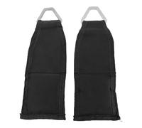 NOENNULL Truck Bed Tie Down Anchors Durable Secure Ratchet Straps for Most Truck Bed Tailgate, Nylon + Stainless Steel 2pcs for Cargo Transportation