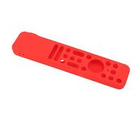 NOENNULL TV Remote Silicone Shockproof Fall Prevention for RMF TX800 TX900, for Family Use (Red)