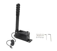 NOENNULL Universal USB Handbrake Durable Aluminium Alloy Game Handbrake for PC Racing Game Enthusiasts