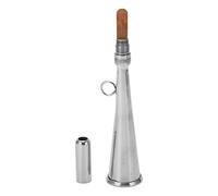 NOENNULL Vintage Handheld Fog Horn for Boats, Removable Stainless Steel Air Horn Safety Horn Manual Marine Horn Loud Whistle for Emergency Back Up Yachts, NOENNULL82gar6eiuq