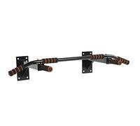 NOENNULL Wall Mounted Pull Up Bar with 6 Foam Handles, Strong Exercise Equipment for Home Bodybuilding, Suitable for Beginners and Advanced